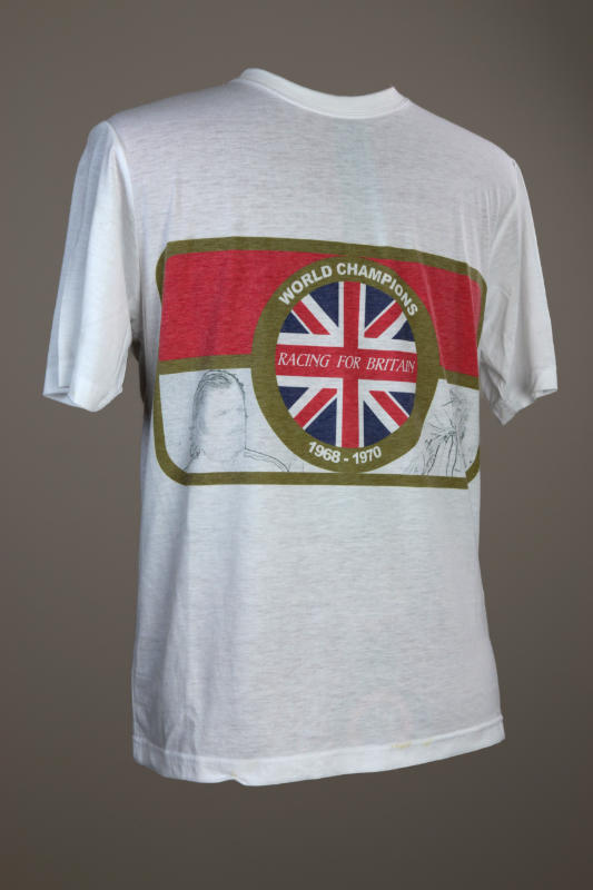 Racing for Britan - shirt, left